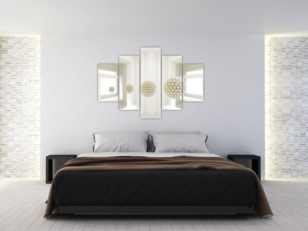 Slika - Pogled iznutra - apstrakcija (150x105 cm)