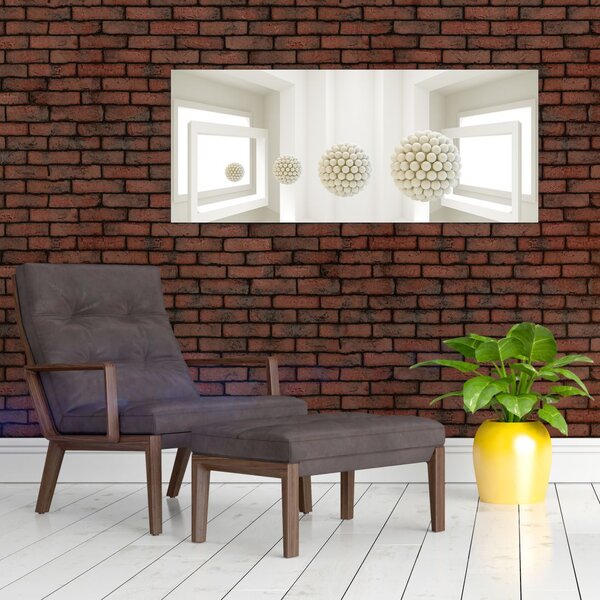 Slika - Pogled iznutra - apstrakcija (120x50 cm)