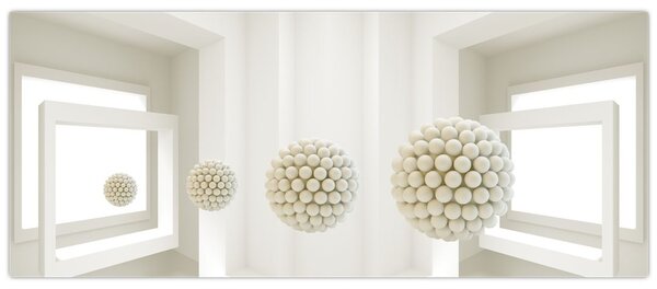 Slika - Pogled iznutra - apstrakcija (120x50 cm)