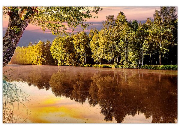 Slika - Iza rijeke (90x60 cm)