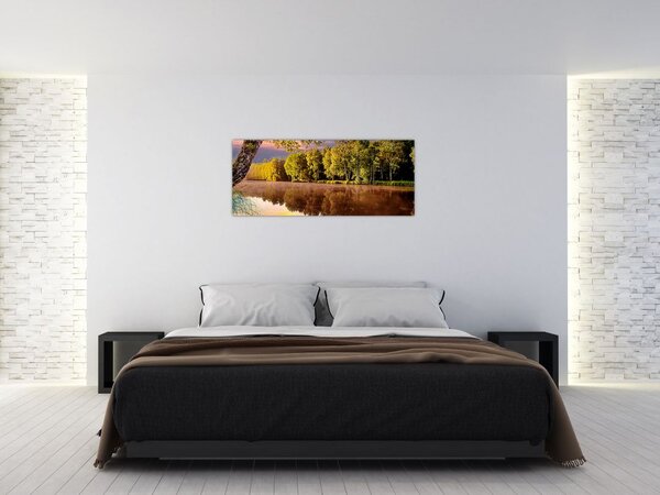 Slika - Iza rijeke (120x50 cm)