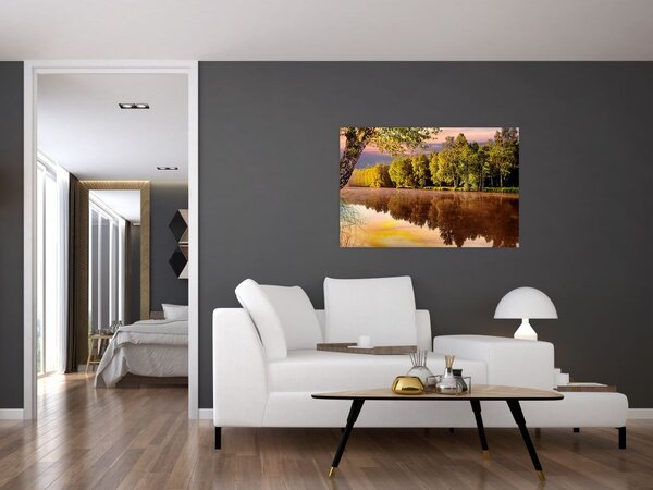 Slika - Iza rijeke (90x60 cm)