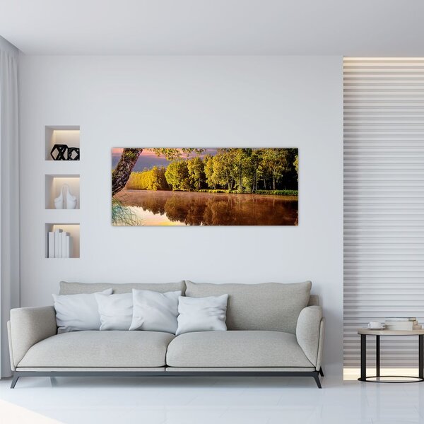 Slika - Iza rijeke (120x50 cm)