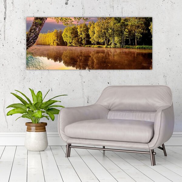 Slika - Iza rijeke (120x50 cm)