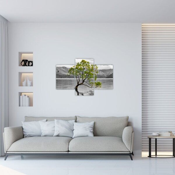 Slika stabla usred jezera (90x60 cm)