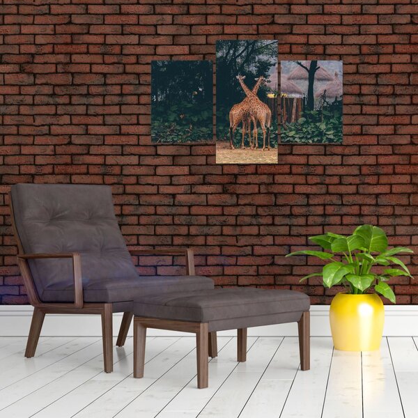 Slika dviju žirafa (90x60 cm)
