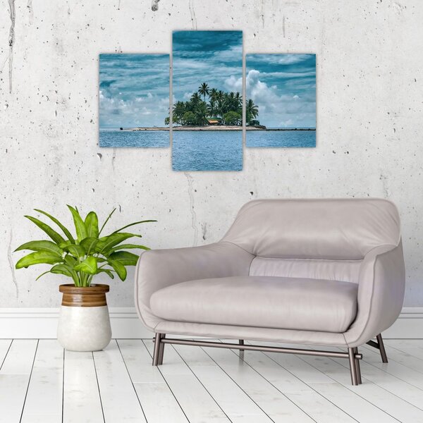 Slika - otok u moru (90x60 cm)