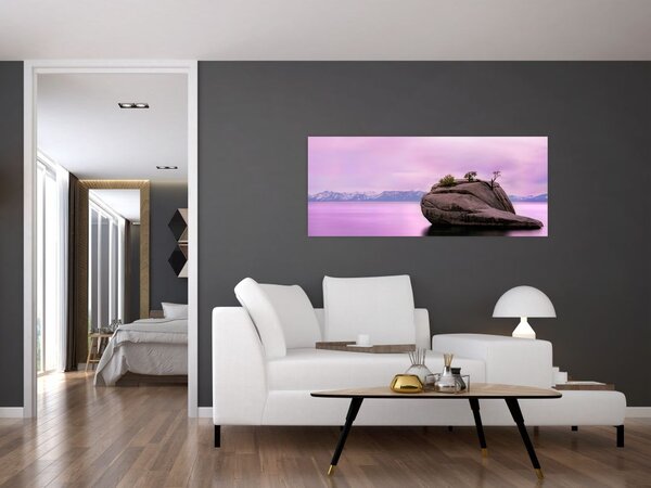 Slika kamena u moru (120x50 cm)