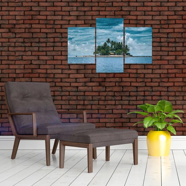 Slika - otok u moru (90x60 cm)