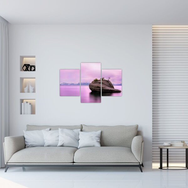 Slika kamena u moru (90x60 cm)