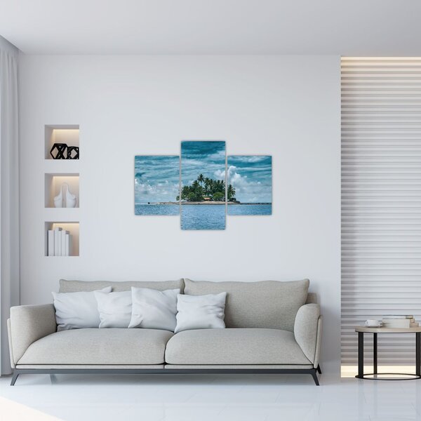 Slika - otok u moru (90x60 cm)