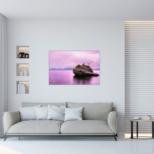 Slika kamena u moru (90x60 cm)