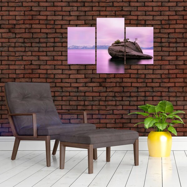 Slika kamena u moru (90x60 cm)