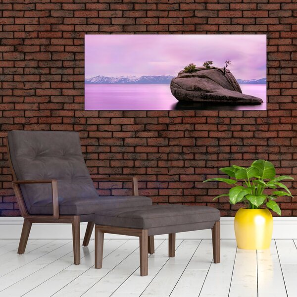 Slika kamena u moru (120x50 cm)