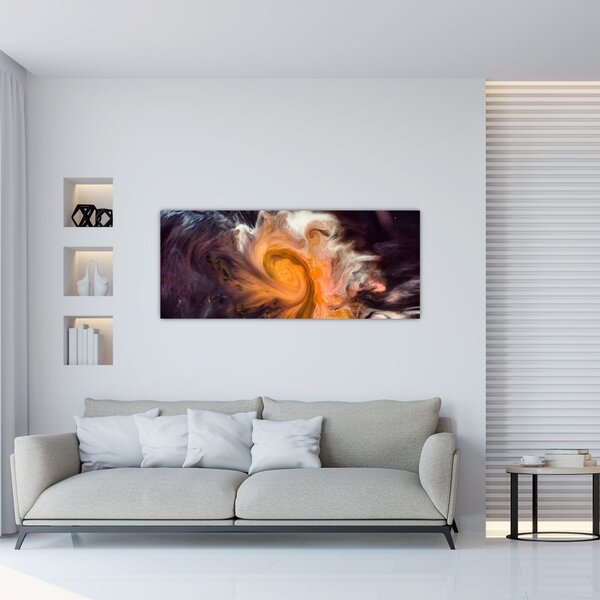 Apstraktna slika - svemir (120x50 cm)