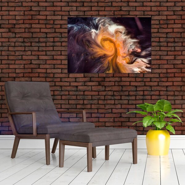 Apstraktna slika - svemir (90x60 cm)