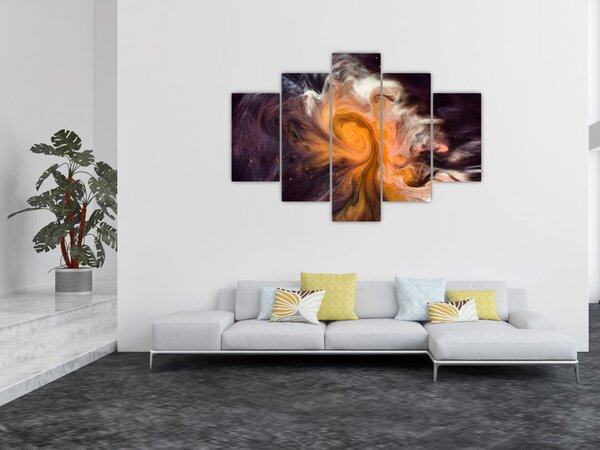 Apstraktna slika - svemir (150x105 cm)