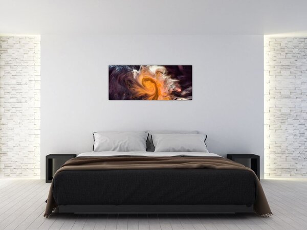 Apstraktna slika - svemir (120x50 cm)
