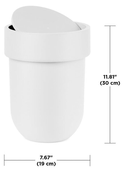 Plastična kanta za otpatke 6 l Touch - Umbra