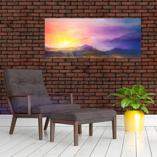 Slika - U zoru (120x50 cm)