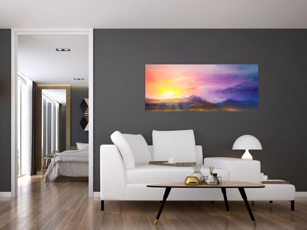 Slika - U zoru (120x50 cm)