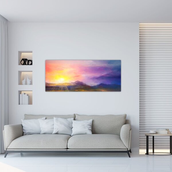 Slika - U zoru (120x50 cm)