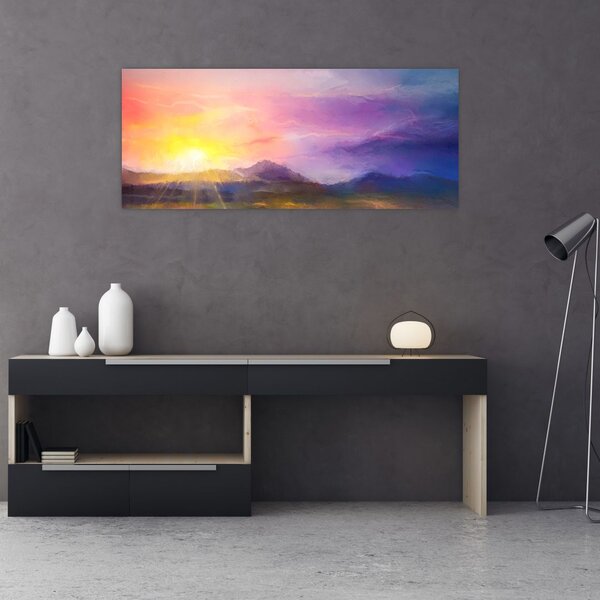 Slika - U zoru (120x50 cm)