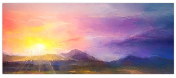 Slika - U zoru (120x50 cm)