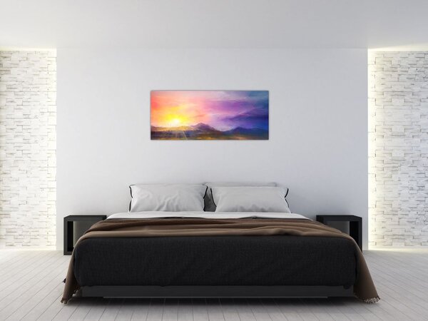 Slika - U zoru (120x50 cm)