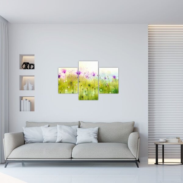 Slika - Livadsko cvijeće (90x60 cm)