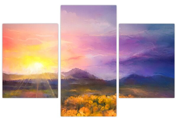 Slika - U zoru (90x60 cm)