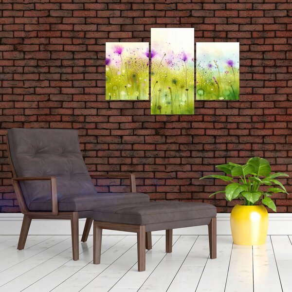 Slika - Livadsko cvijeće (90x60 cm)