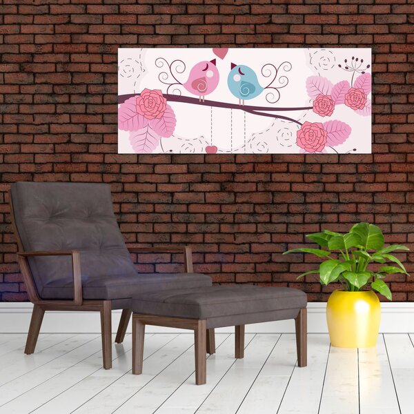 Slika - Ljubavno vrijeme (120x50 cm)