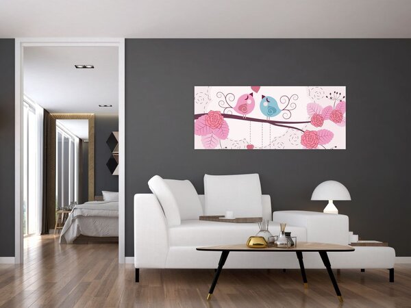 Slika - Ljubavno vrijeme (120x50 cm)
