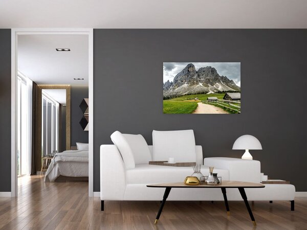 Slika - U austrijskim planinama (90x60 cm)