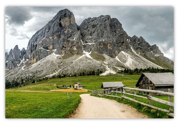 Slika - U austrijskim planinama (90x60 cm)