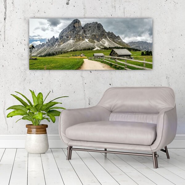Slika - U austrijskim planinama (120x50 cm)