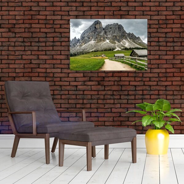 Slika - U austrijskim planinama (90x60 cm)