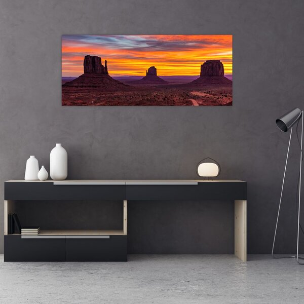 Slika - Monument Valley, Arizona (120x50 cm)