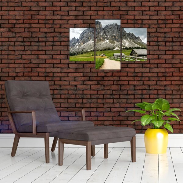 Slika - U austrijskim planinama (90x60 cm)