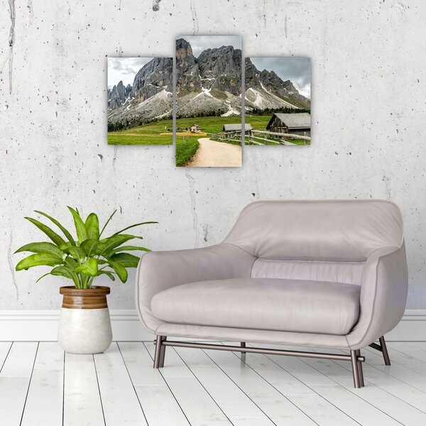 Slika - U austrijskim planinama (90x60 cm)