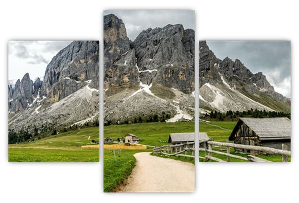 Slika - U austrijskim planinama (90x60 cm)