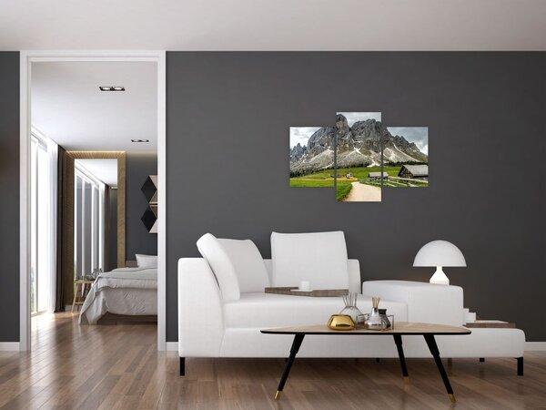 Slika - U austrijskim planinama (90x60 cm)