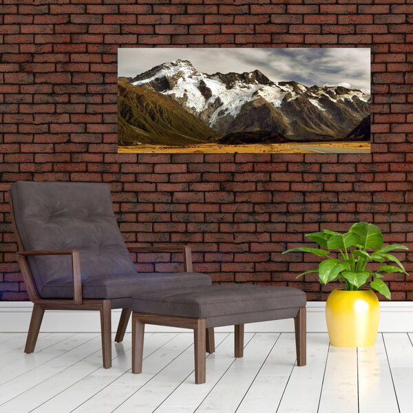 Slika planine Sefton na Novom Zelandu (120x50 cm)