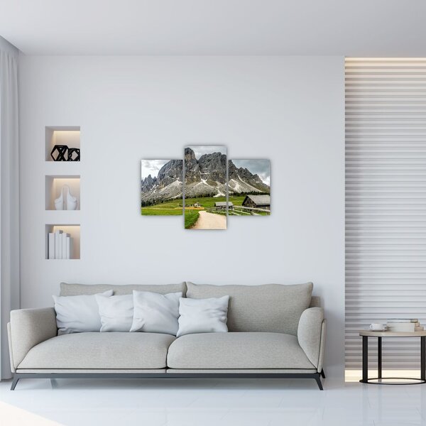 Slika - U austrijskim planinama (90x60 cm)