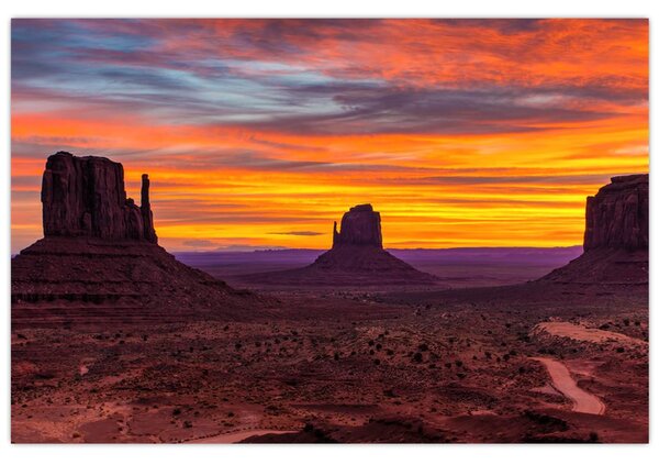 Slika - Monument Valley, Arizona (90x60 cm)