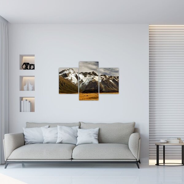 Slika planine Sefton na Novom Zelandu (90x60 cm)