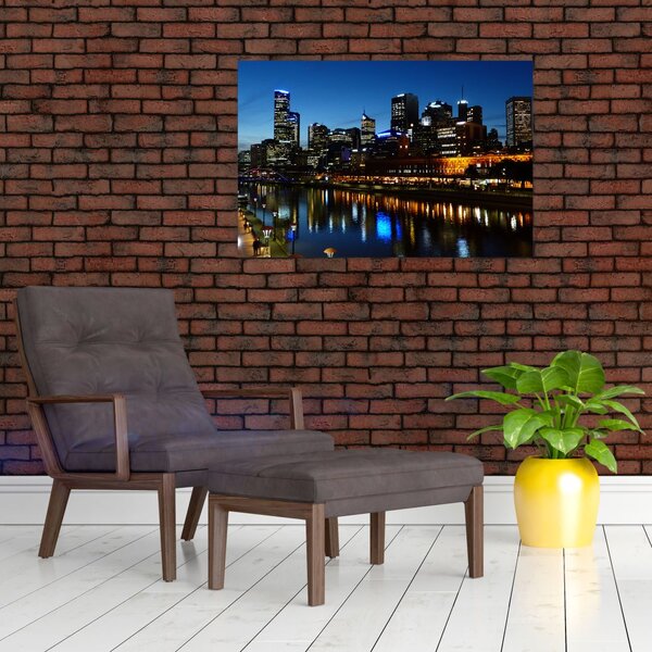 Slika noći u Melbourneu (90x60 cm)
