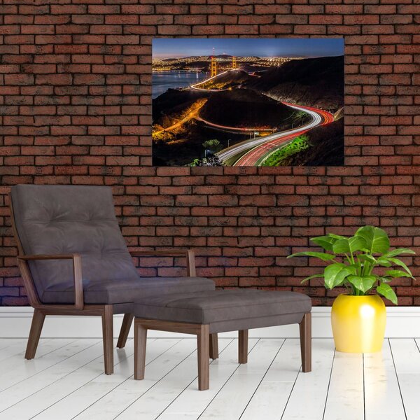 Slika - Most Golden Gate (90x60 cm)