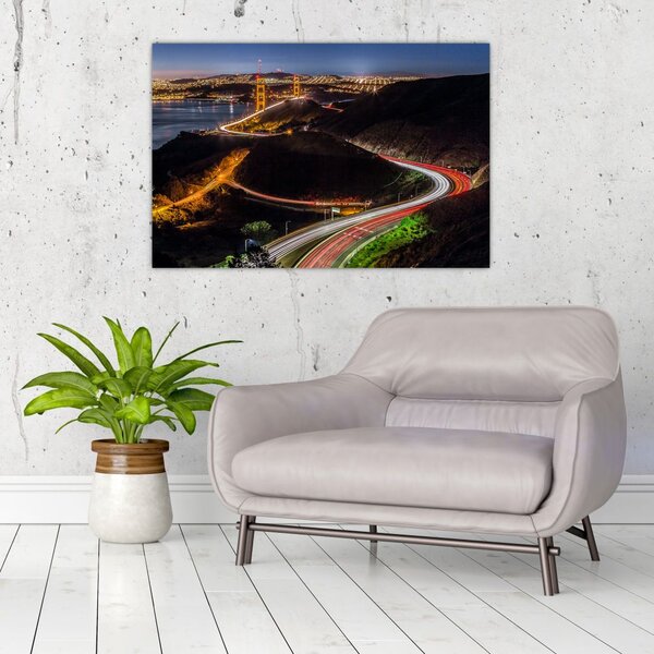 Slika - Most Golden Gate (90x60 cm)